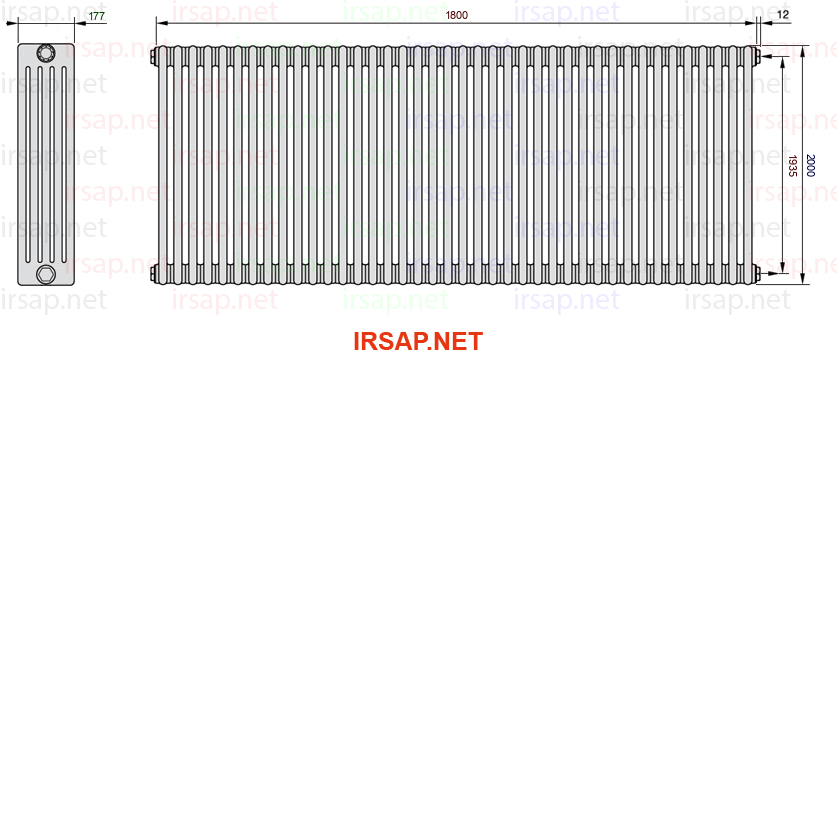 Радиатор IRSAP Tesi 52000/40 T30 CL 01